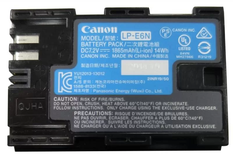 Аккумулятор Canon lp-e6 новый 3