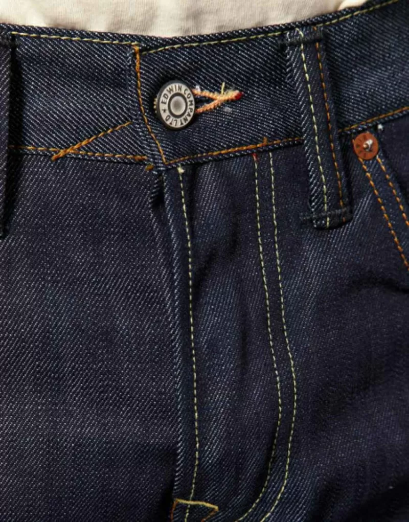 Edwin Jean's ED-55 Blue unwashed