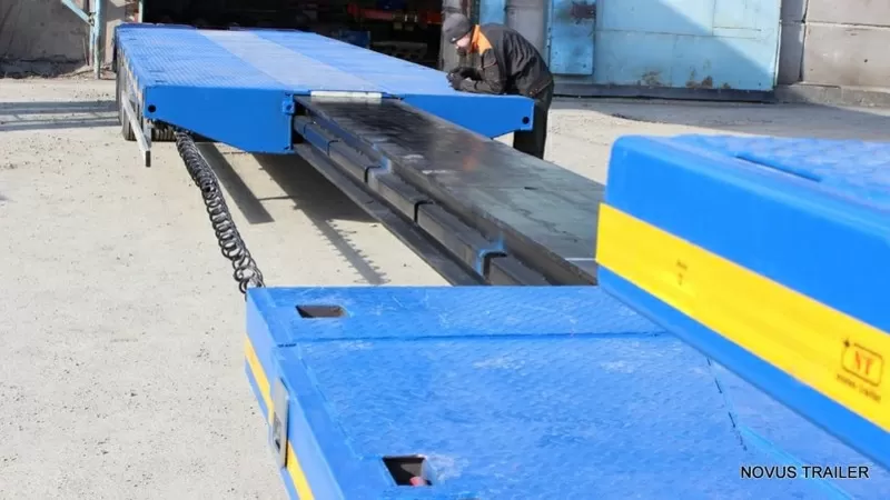 раздвижной 3 оси (18500мм) 40 т с фитингами и кониками 2