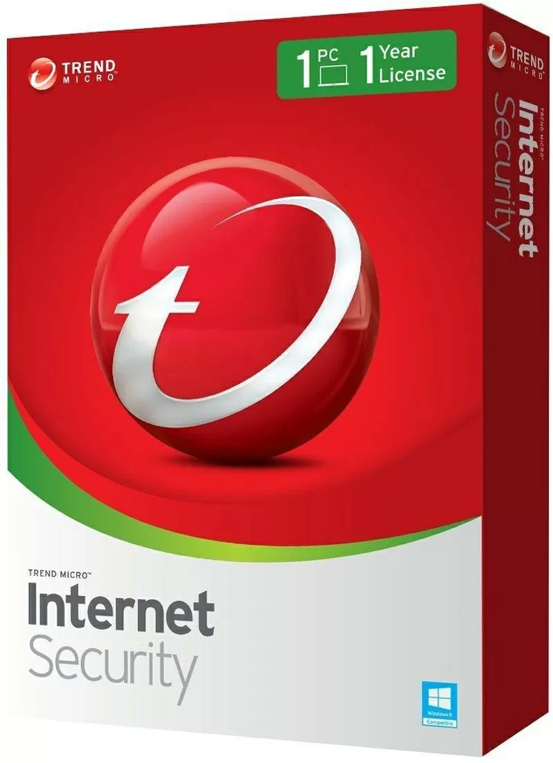 Антивирус TrendMicro Internet Securitу 1pc 1год 3500 тен продам Алматы