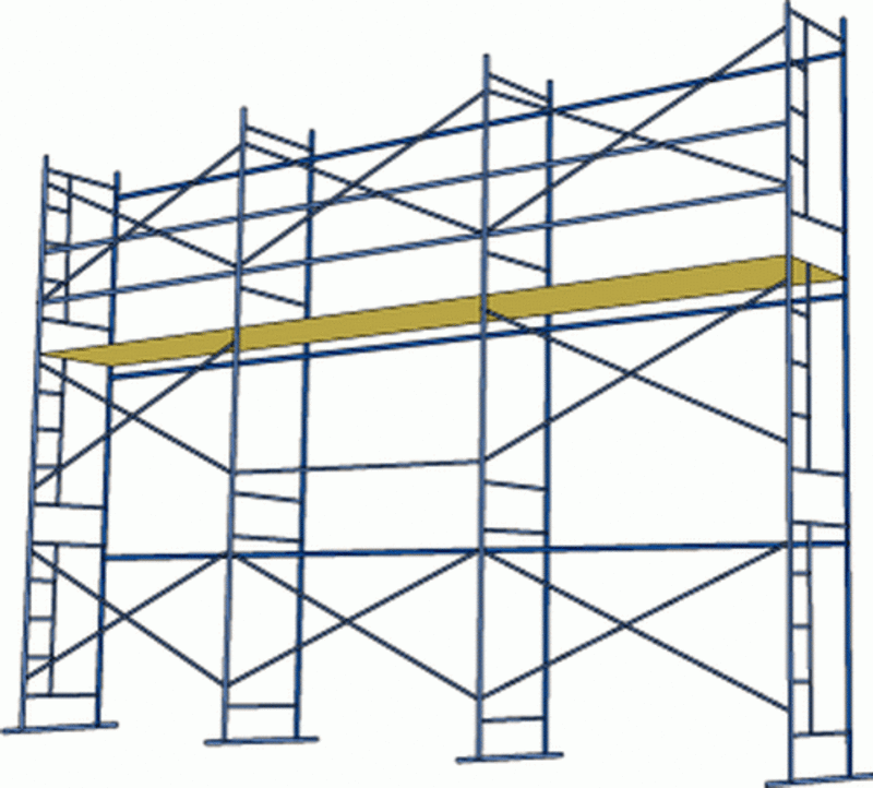 металлические строительные леса