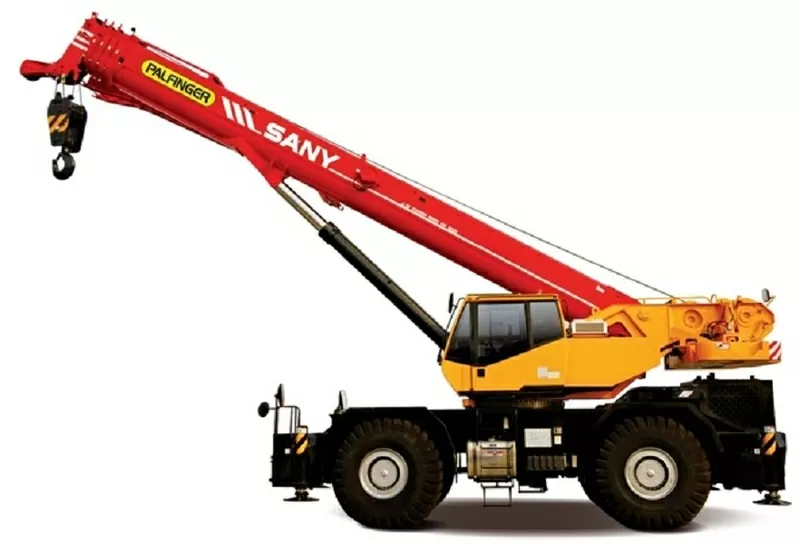 Короткобазный кран Palfinger-Sany, SRC750С повышенной проходимости