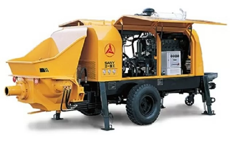 Станционарно-прицепной бетононасос SANY HBT 60C-1413DIII, пр-во Китай,