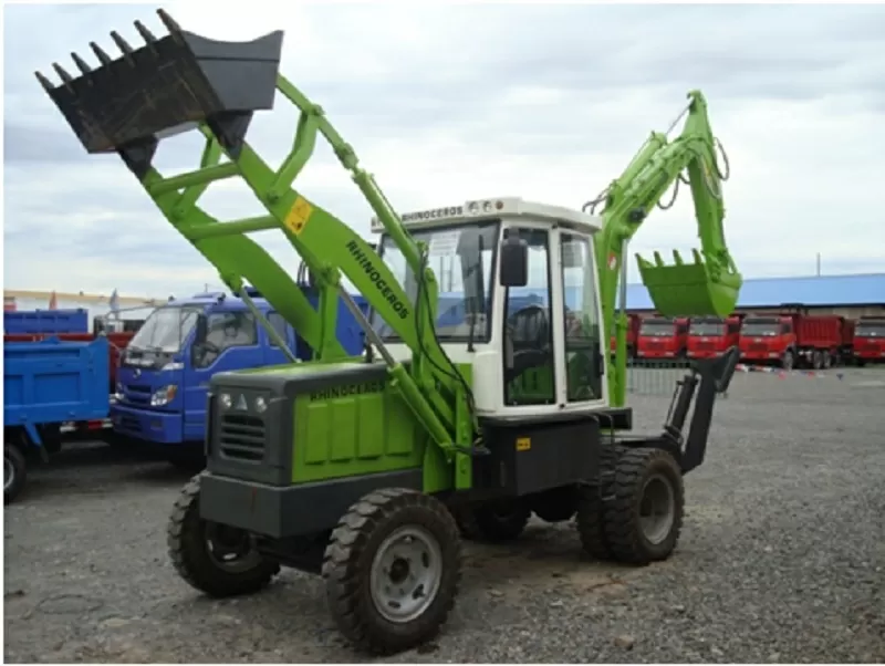 Экскаватор-погрузчик ShanDong XINIU (Rhinoceros XN120), Китай, новый