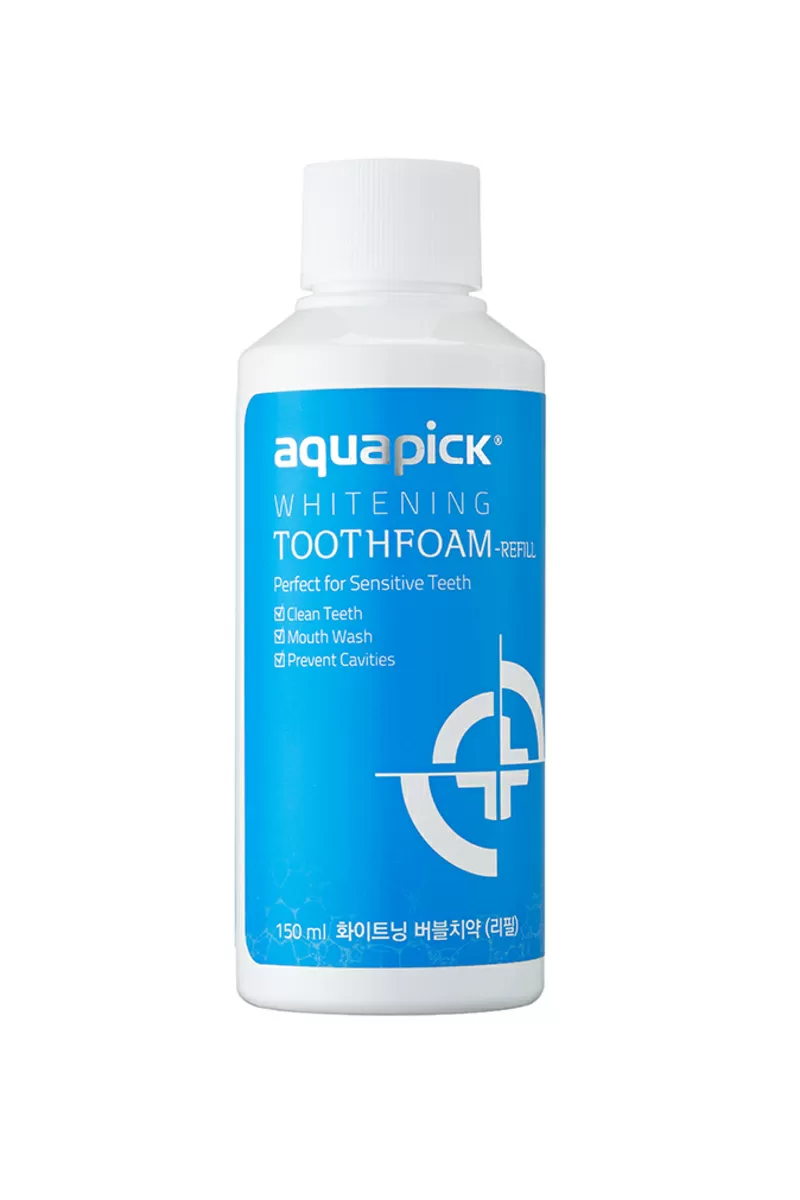 Отбеливающая пенка для зубов AQUAPICK (150мл) 3