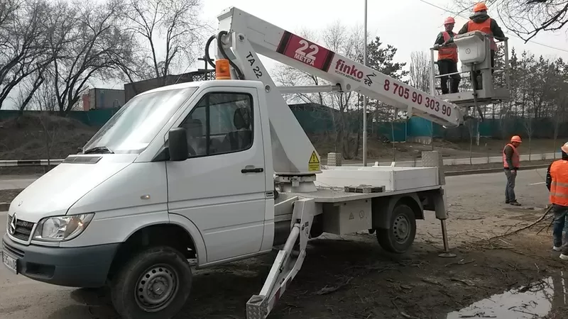 Автовышка / КОБРА. Услуги автовышки 17, 22, 27 и 30 метров.