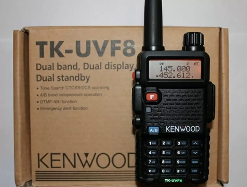 Двухдиапазонная рация KENWOOD TK-F8 2