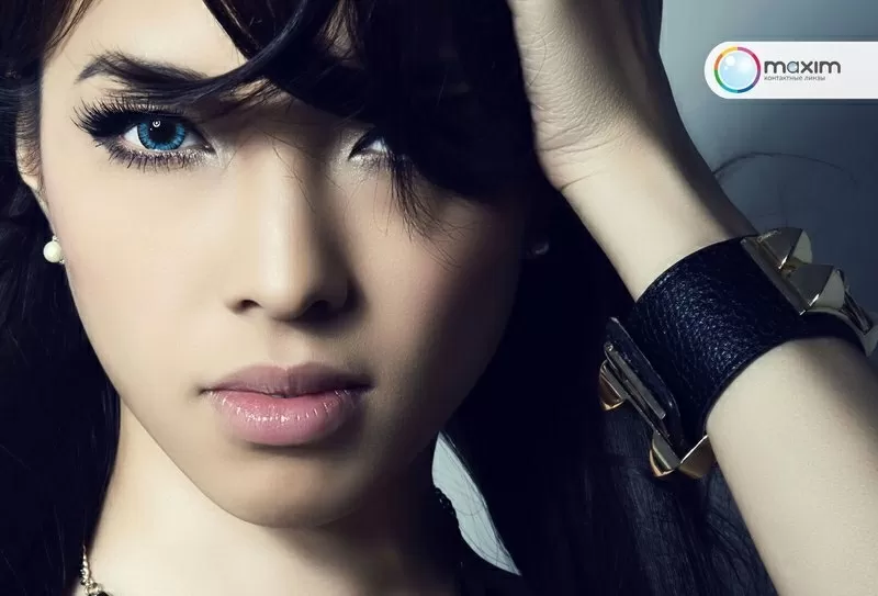 Впервые в Казахстане известный корейский бренд цветных контактных линз