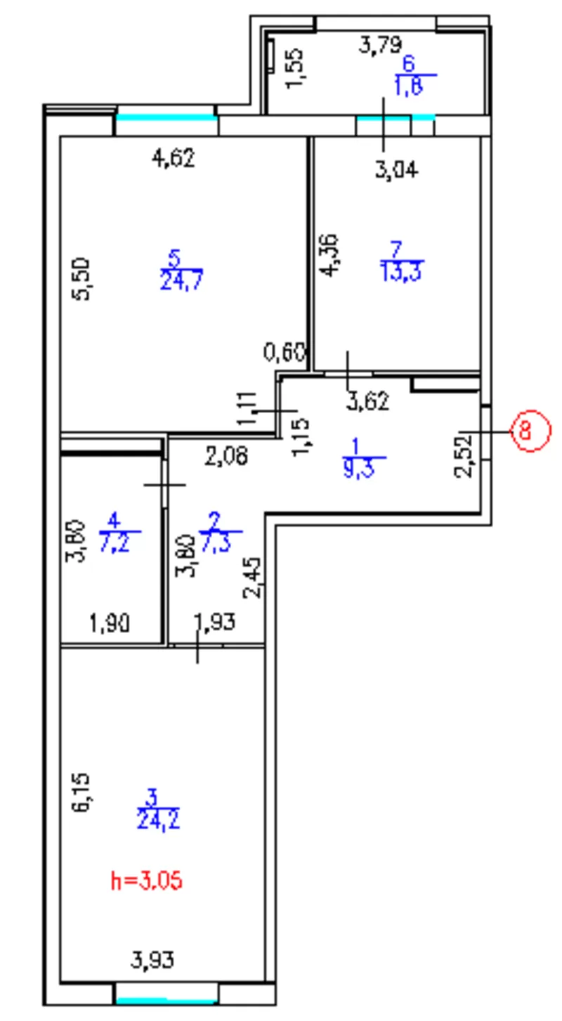 Продам квартиру 88кв.м. за 87900 $