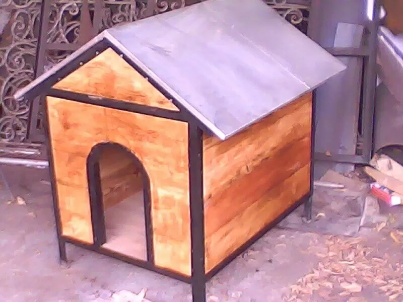 Изготовление утепленных будок для собак