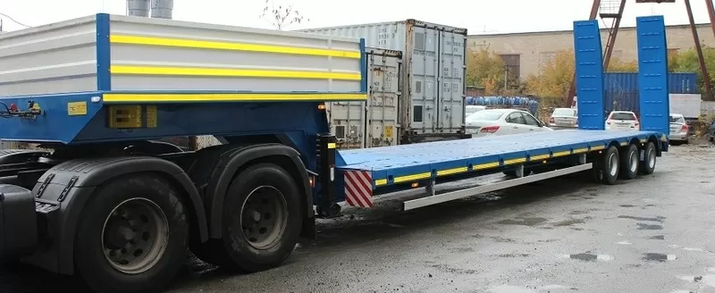 Полуприцеп 3 оси 40 новый низкорамный