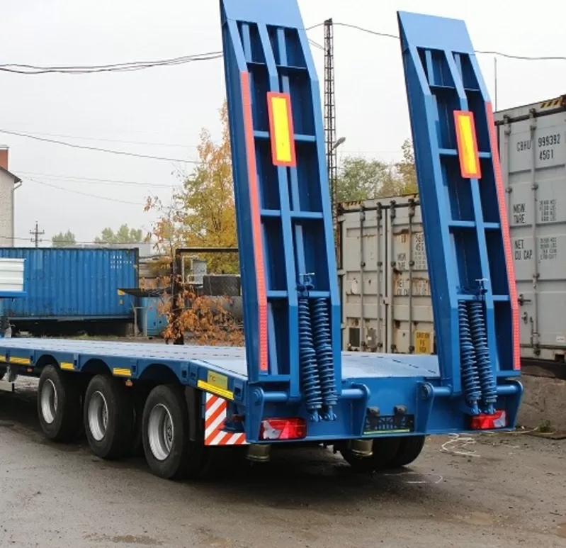 Полуприцеп 3 оси 40 новый низкорамный 3