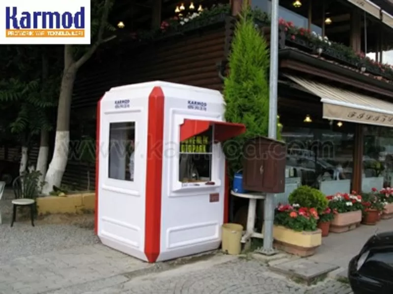 Посты охраны, будки охраны, КПП