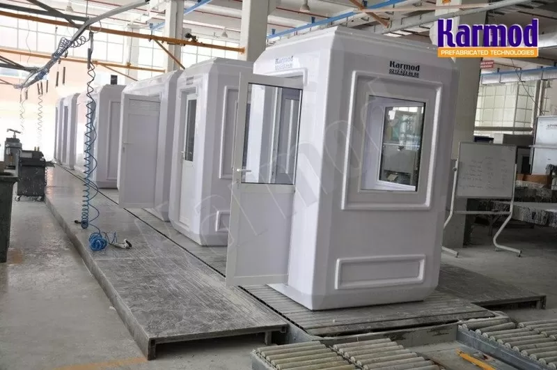 Посты охраны, будки охраны, КПП 2