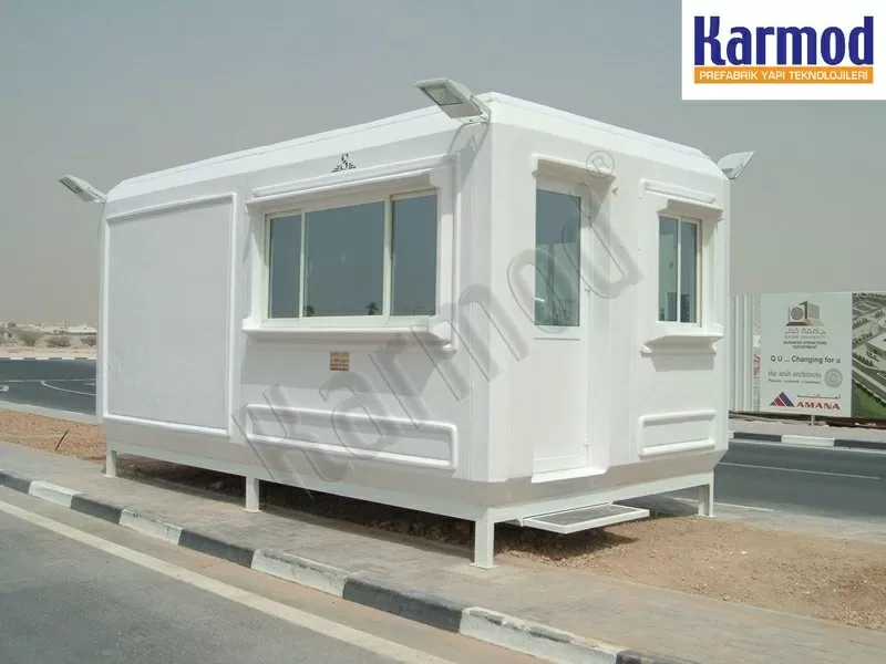 Посты охраны, будки охраны, КПП 4