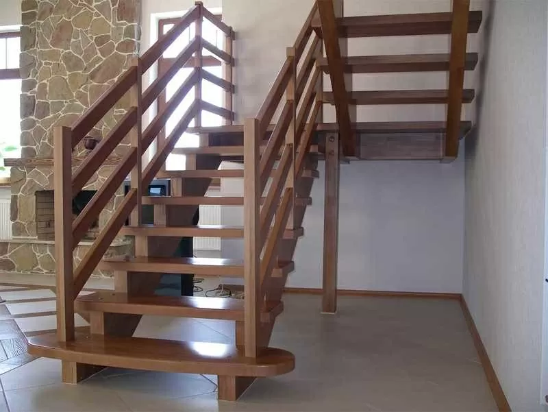 Деревянные лестницы любой сложности 7