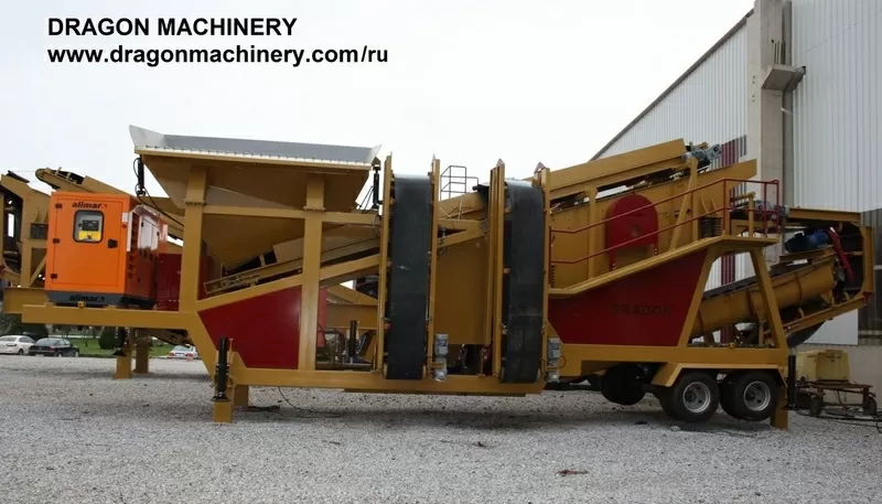 Продается Мобильная сортировочно-моечная установка для песка  D 617.