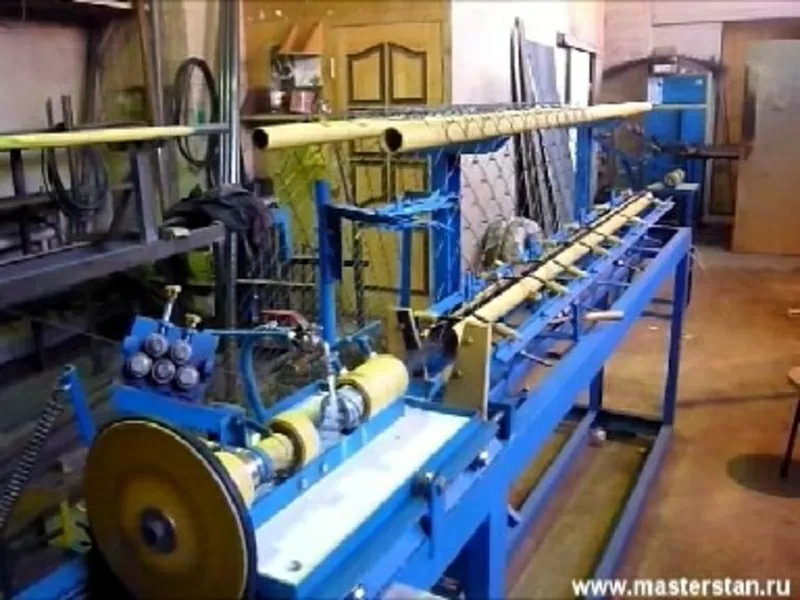 Станок автомат для плетения рабицы в Алматы. 3