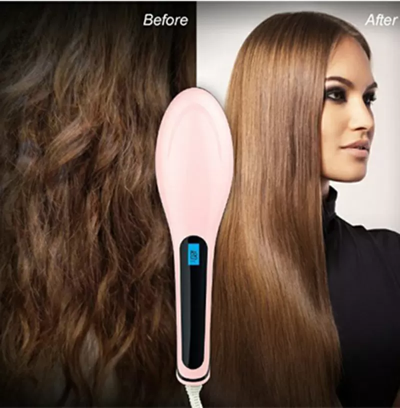 Расческа выпрямитель FAST HAIR STRAIGHTENER 2