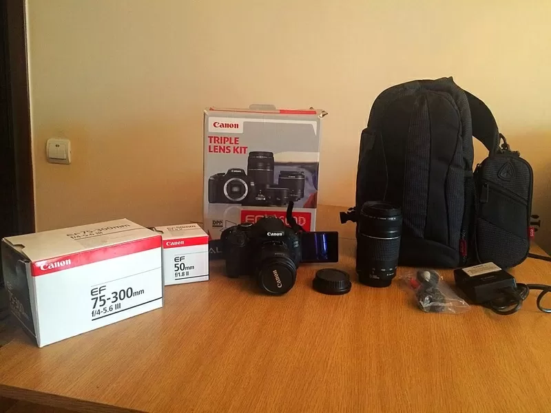 Продам фотоаппарат CANON EOS 600D