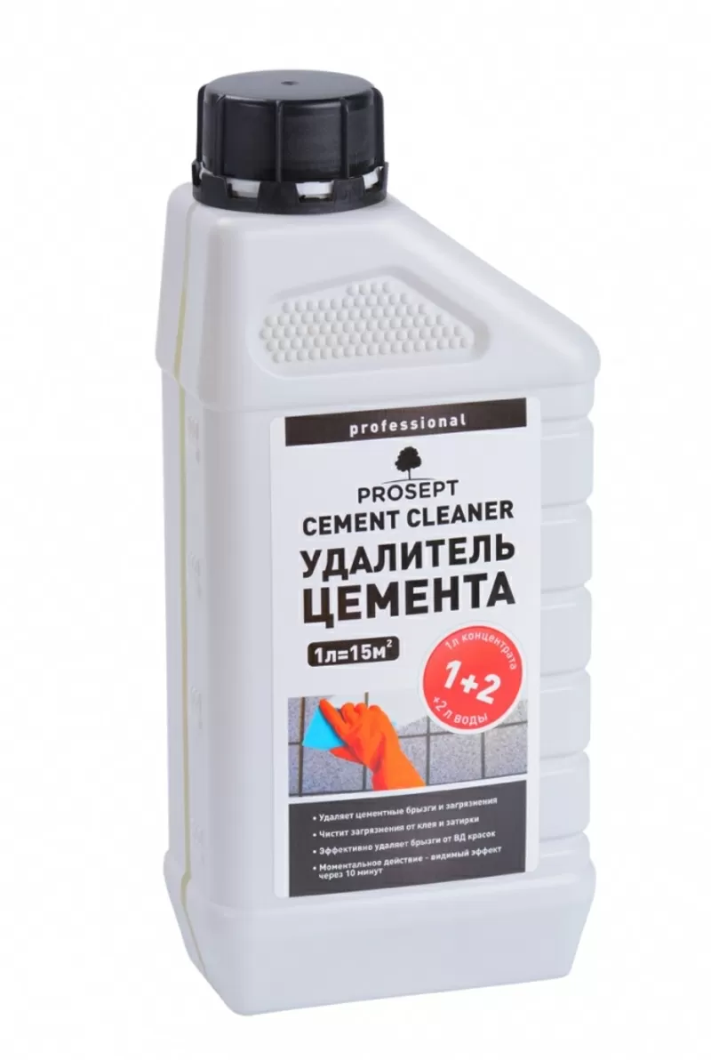 Средство для очистки цементных загрязнений - Prosept Cement Cleaner 1л