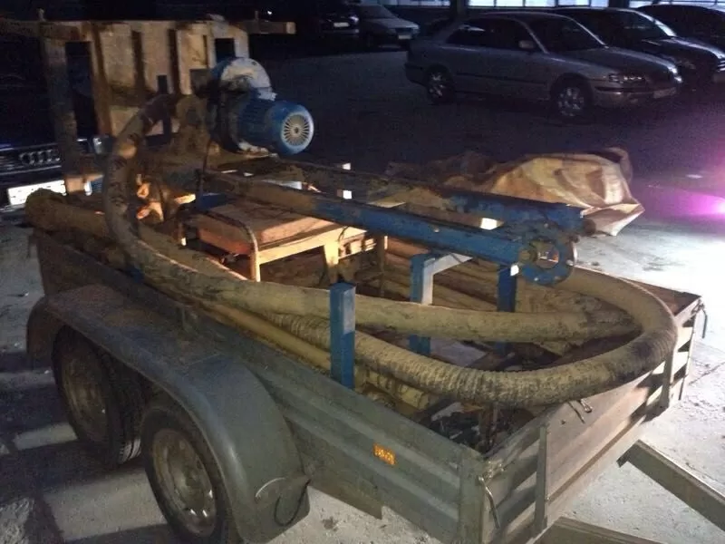 Продам буровую установку под воду на базе прицепа 2