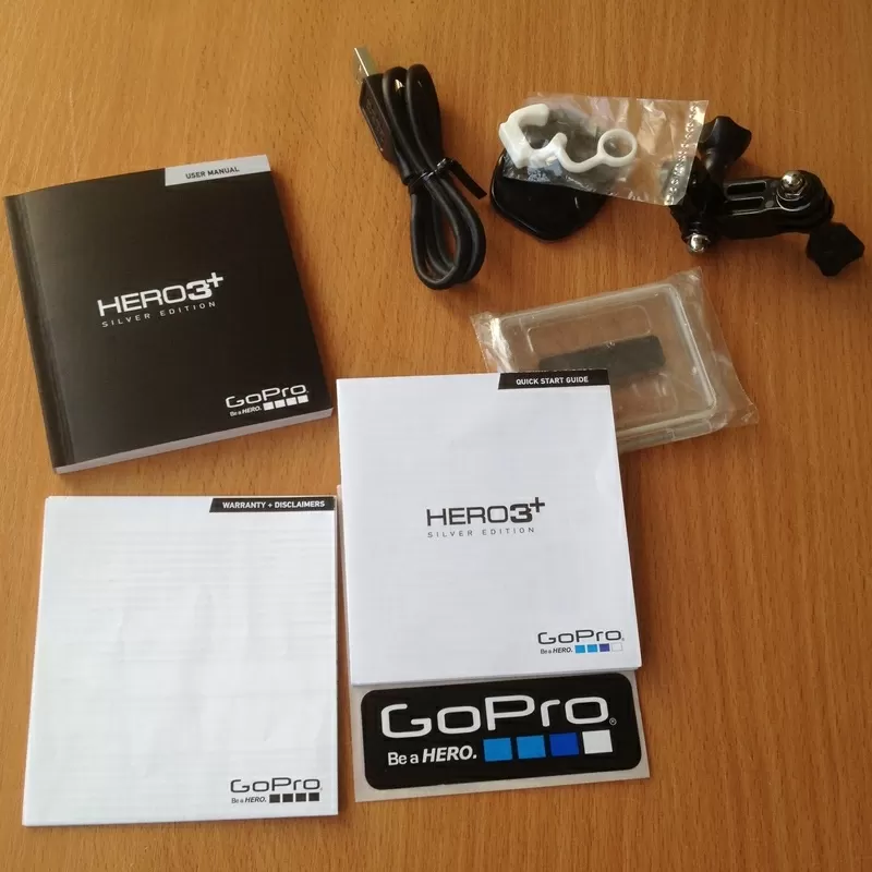 Action Видеокамера GoPro Hero3+,  Silver Edition 3