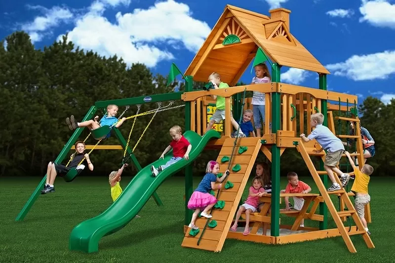 Детский игровой комплекс из дерева - Непоседа