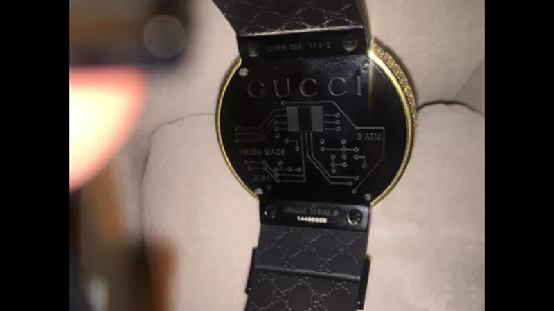 Золотые Часы Gucci (часы Гуччи) - Оригинал 3