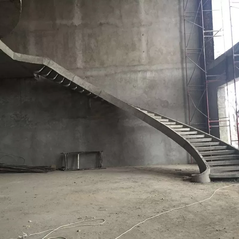 Лестницы бетонные и металлические  . 3D проект в подарок. 2