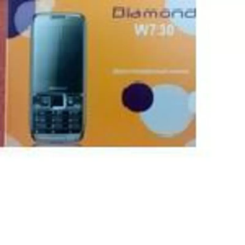Продам сотовый телефон Diamond – W 730 2