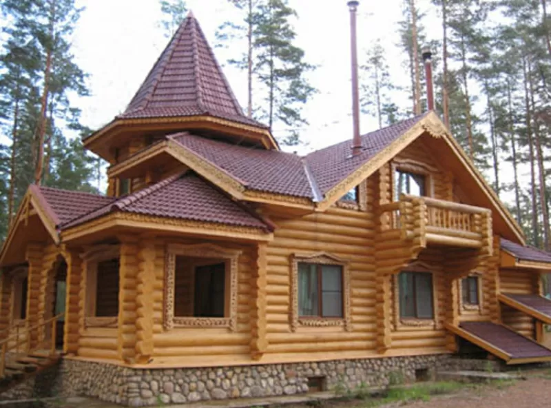 Строительство деревянных,  экологически чистых домов  3