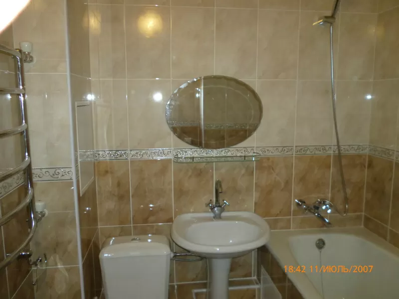 Комплексный ремонт ванной комнаты, кухни. 2