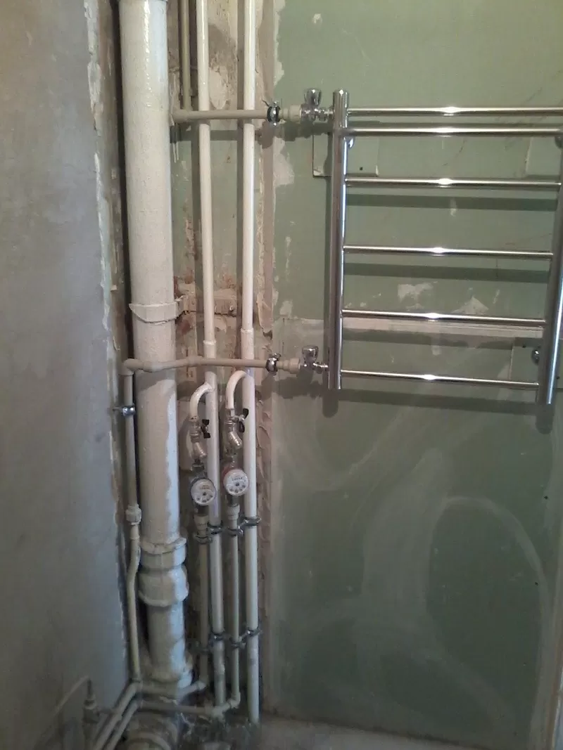 Комплексный ремонт ванной комнаты, кухни. 6