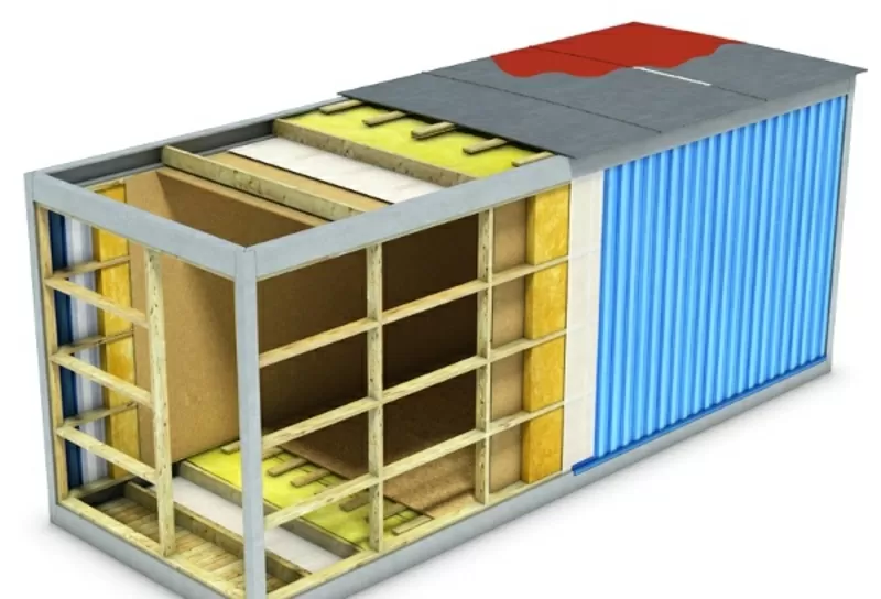 Вагон дома Дома из контейнеров недорого в Алматы 2