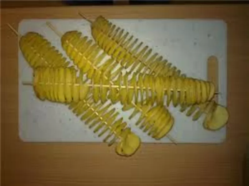 Аппарат для нарезки спиральной картошки,  спиральных чипсов 4