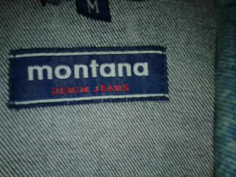 продам настоящую джинсовую  немецкую куртку МОНТАНА 48р бу 4