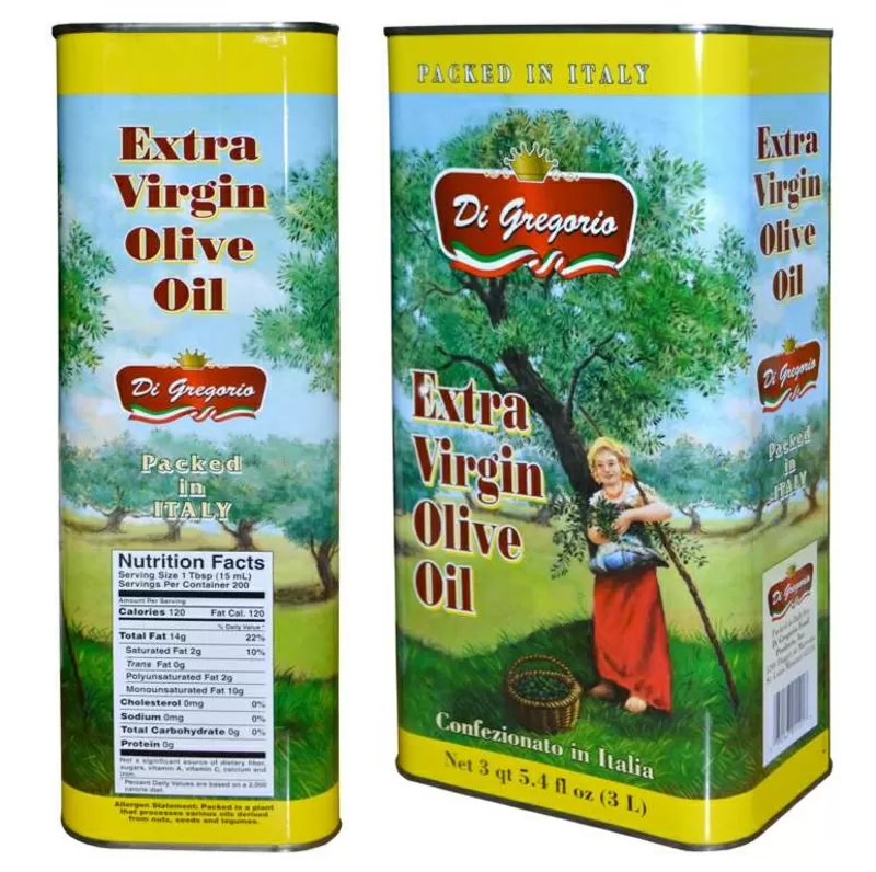 Масло оливковое Di Grigorio Extra Virgin Olive Oil 3л Италия