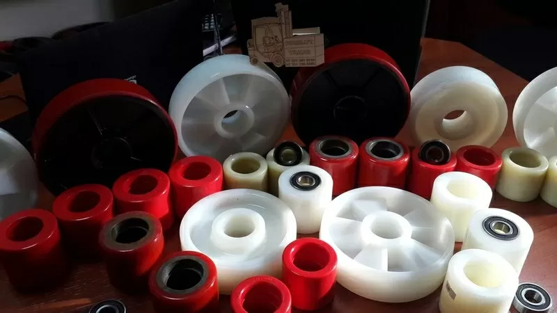 Ролики и колеса для гидравлических тележек (РОХЛЯ)