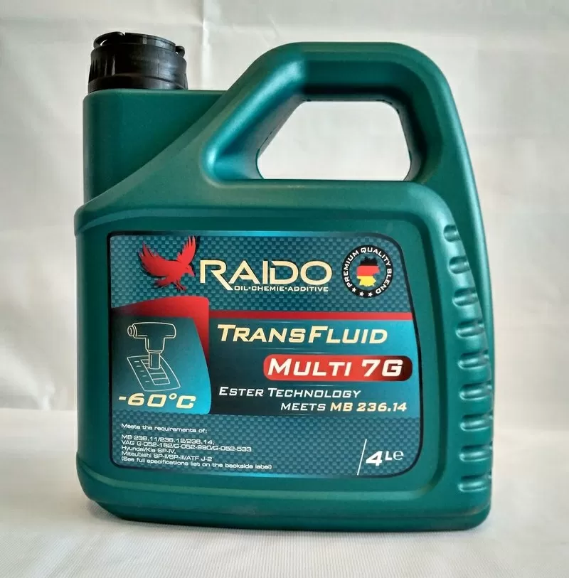 RAIDO Trans Fluid Multi 7G синтетический ,  эстеровый  Multivehicle