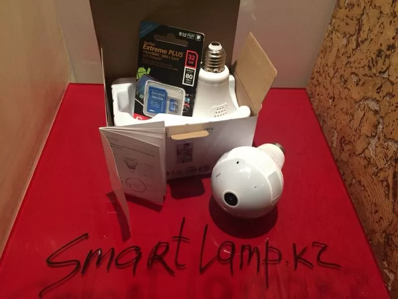 Лампочка-Видеокамера smartlamp 360