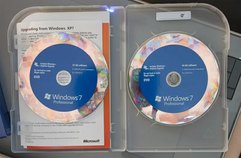 Windows 7 pro BOX 32/64 bt 2