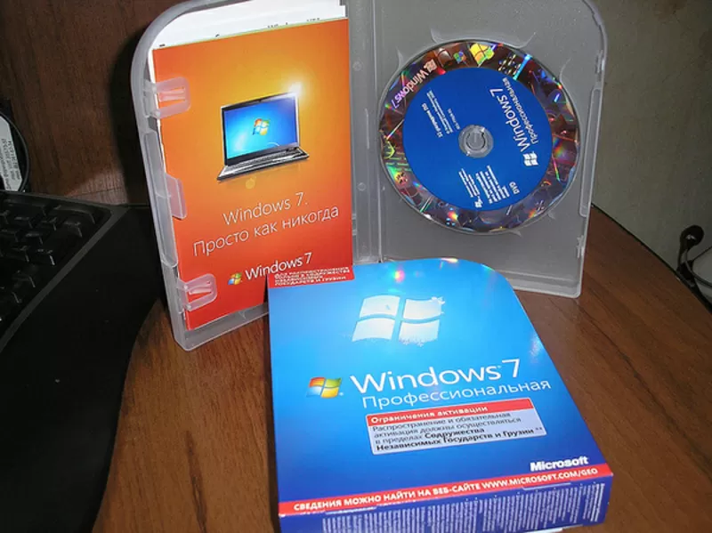 Windows 7 Professional Oem 32 64 Bit  BOX