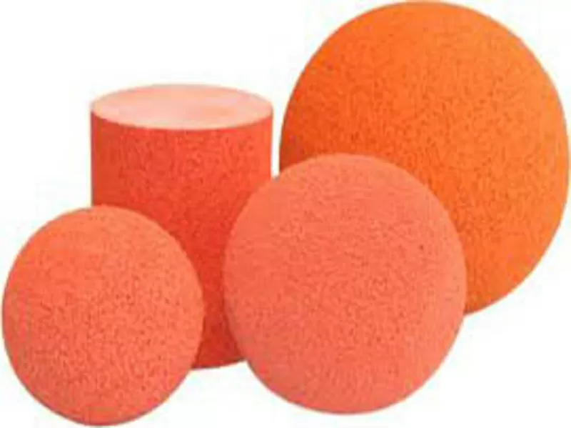 Мячи промывочные для бетононасосов 125 150 175. Мячики для бетононасос 2