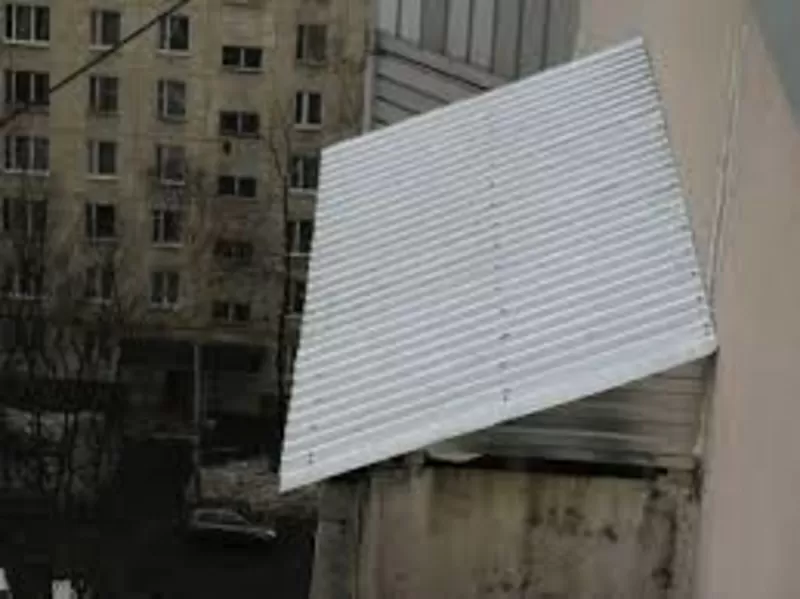 Ремонт балконног козырька,  крыши в Алматы,  Алматы