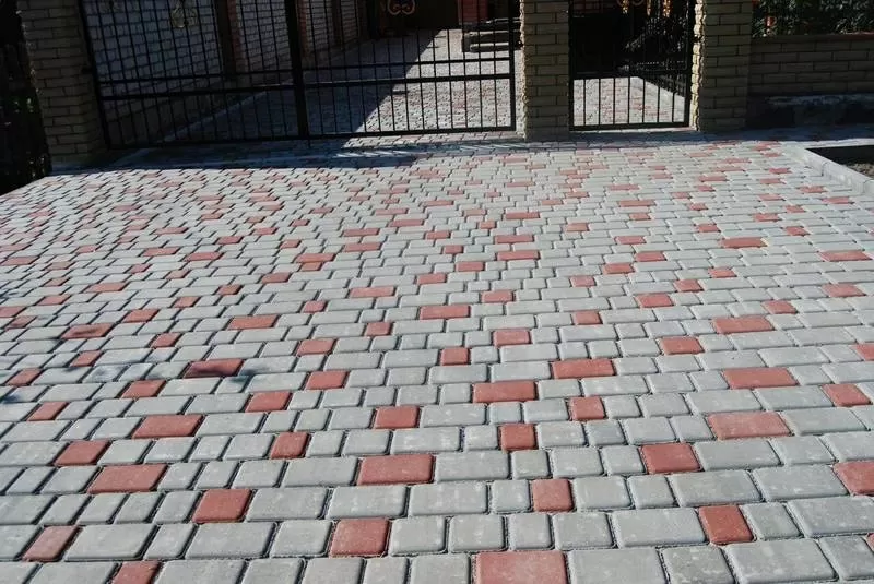 Тротуарная плитка - Старый город 60мм,  вибропрессованная в Алматы 2