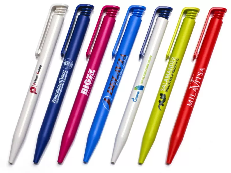 Ручки с печатью логотипа. Нанесение на логотипа на ручки. 