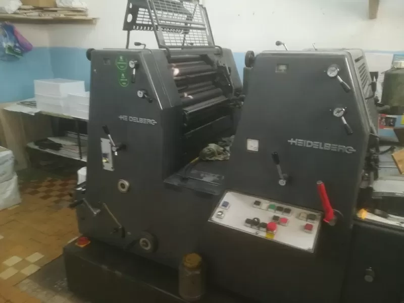 Печатная офсетная машина HEIDELBERG GTO 52-2  3