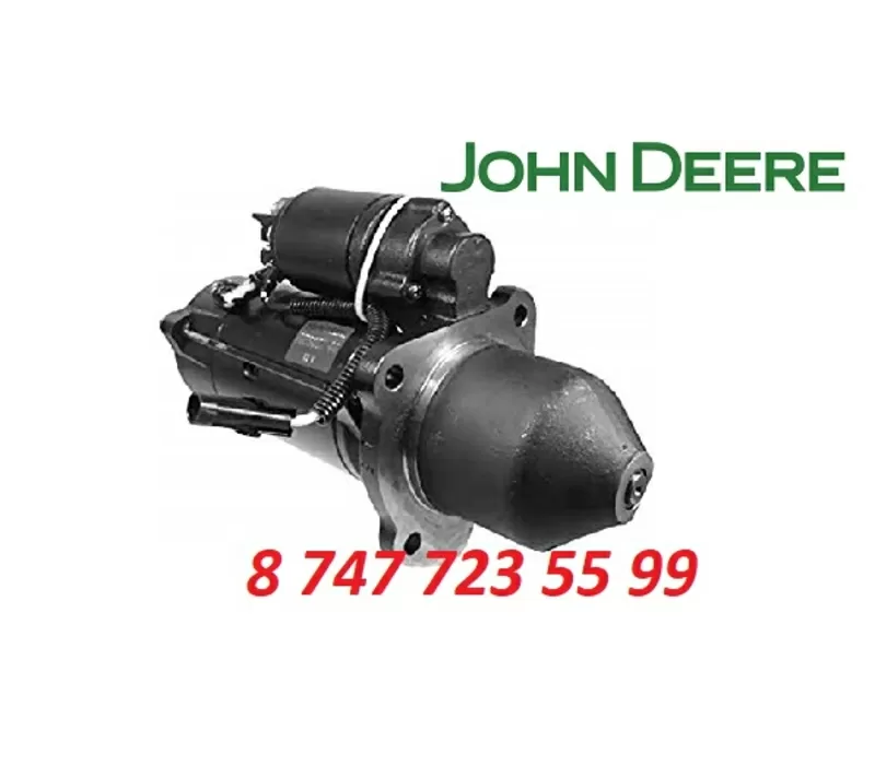 Стартер на экскаватор погрузчик John Deere 410 RE70728 2
