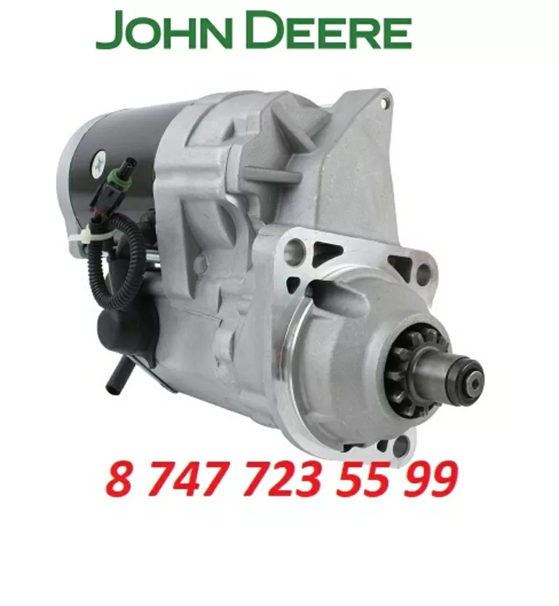 Стартер на грейдер John Deere RE505465 3